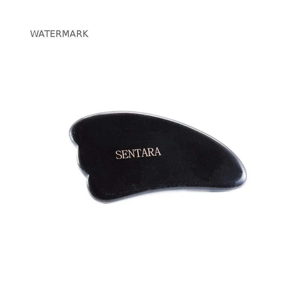 Gua Sha Corne d’obsidienne noire Sentara