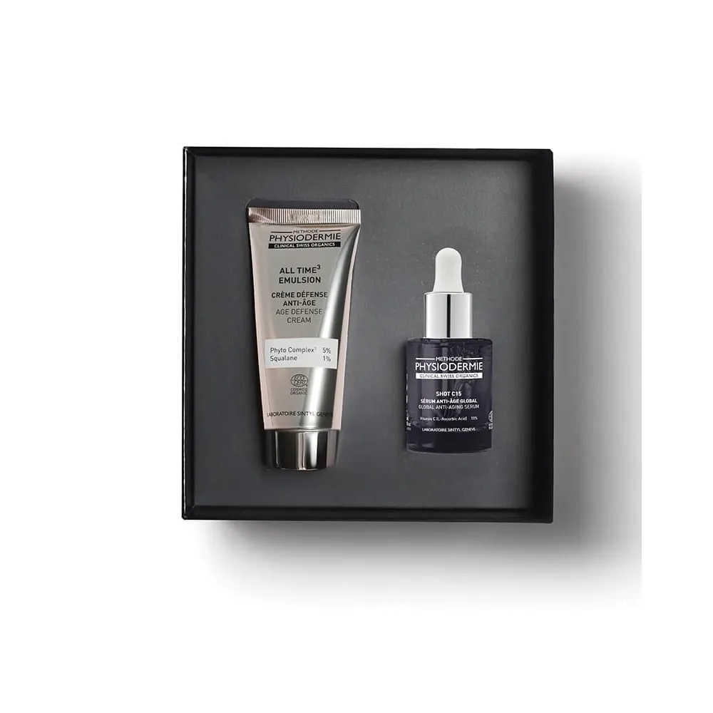 Glow Booster Set Clinical Swiss Organics, Méthode Physiodermie