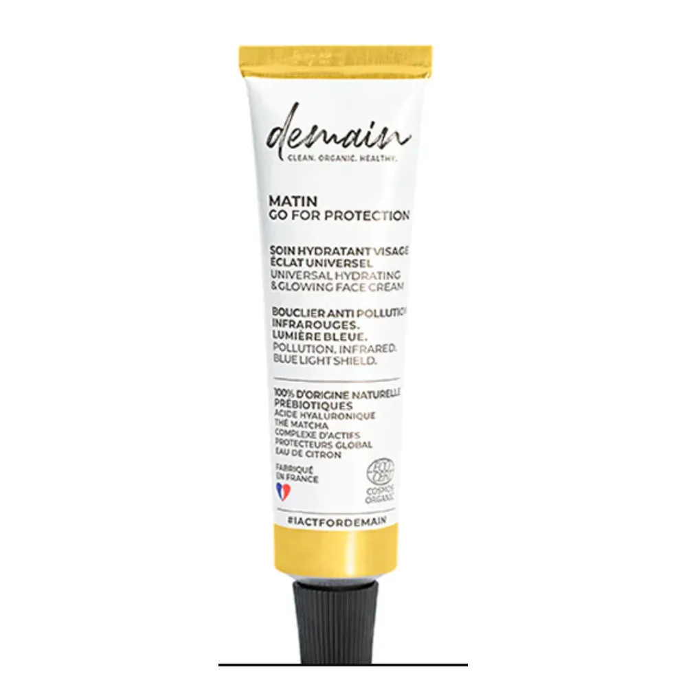 MATIN Go For Protection, crème hydratante, Demain Beauty