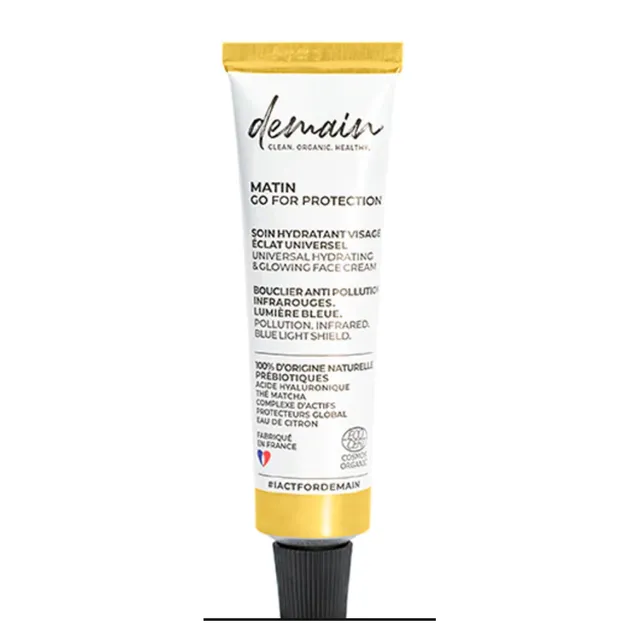 MATIN Go For Protection, crème hydratante, Demain Beauty