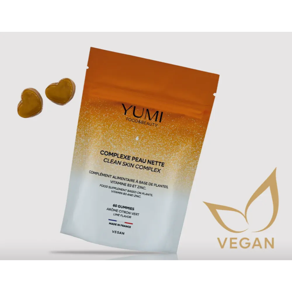 Gummies Complexe Peau Nette, YUMI Beauty