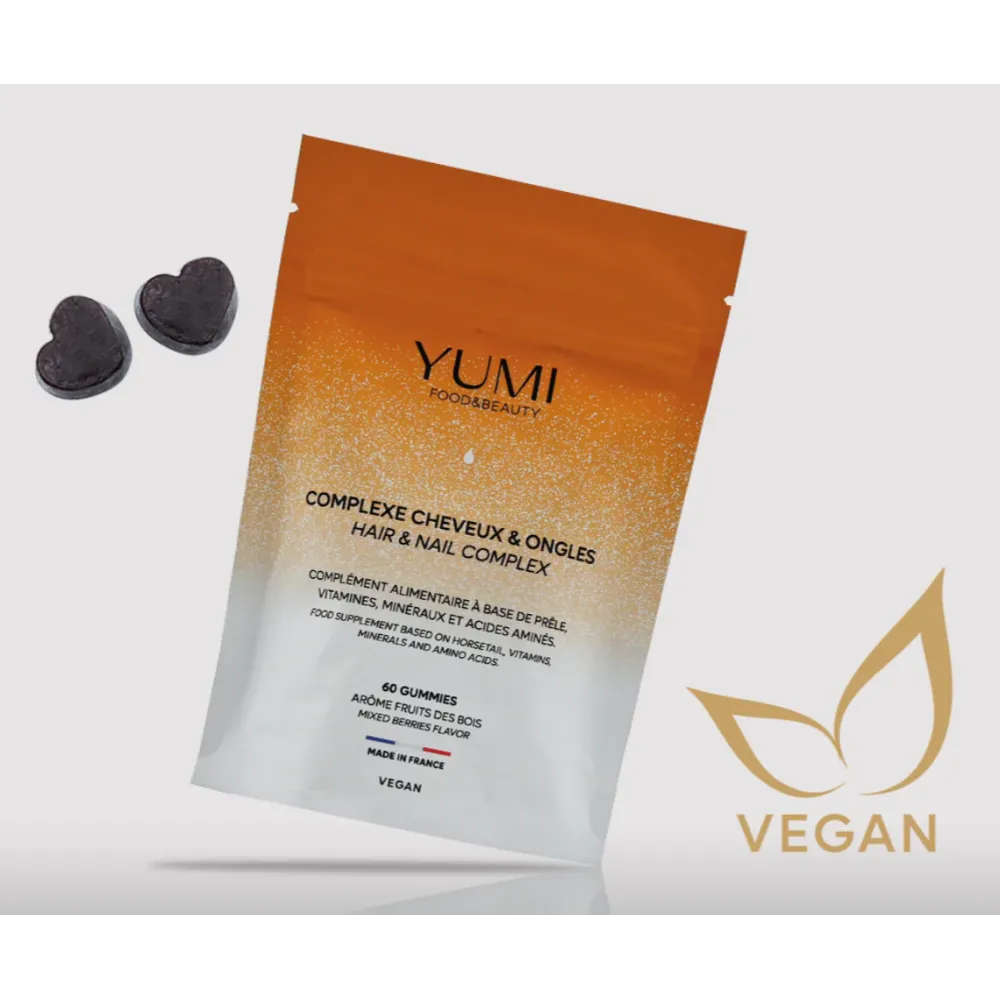 Gummies Complexe Cheveux & Ongles, YUMI Beauty