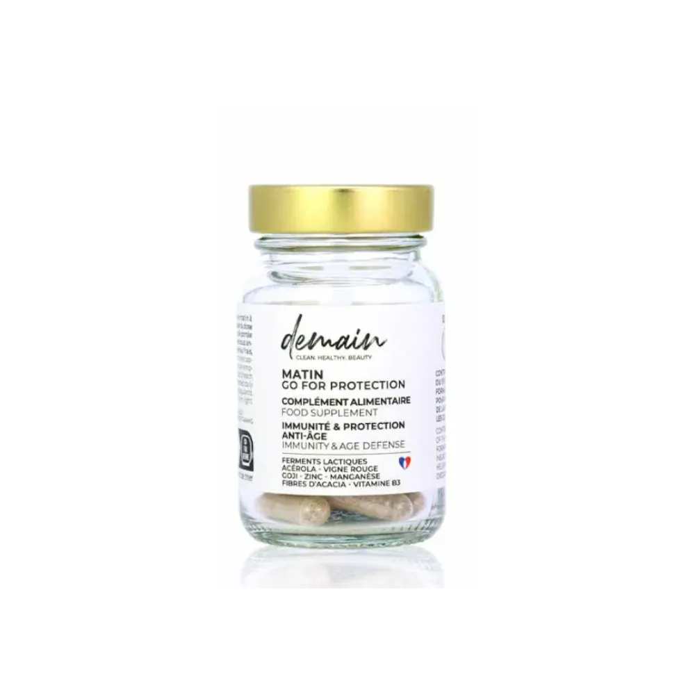 MATIN Go For Protection, complément alimentaire, Demain Beauty