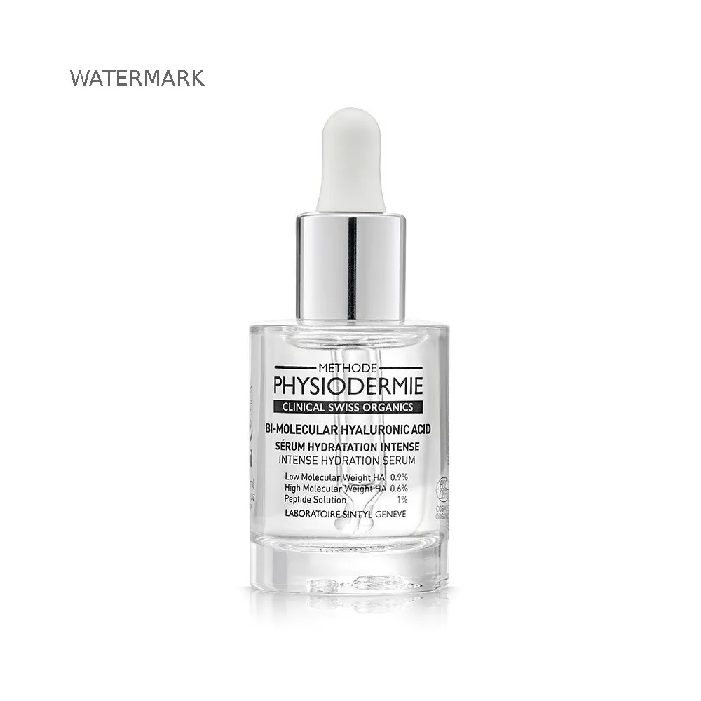 Bi-Molecular Hyaluronic Acid, sérum hydratation intense Clinical Swiss Organics, Méthode Physiodermie
