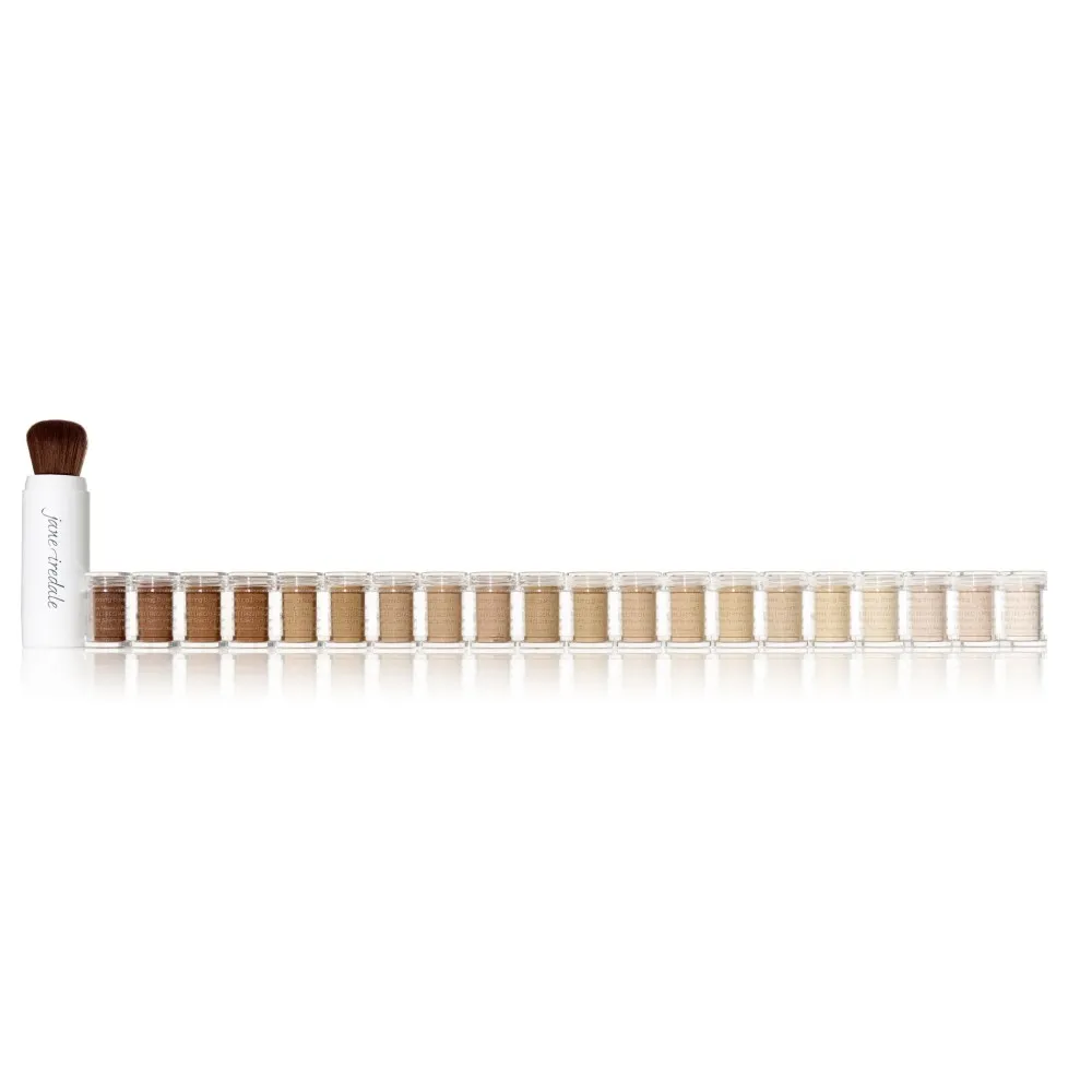 Amazing base poudre libre SPF 20 Jane Iredale (aussi Refill Pinceau)