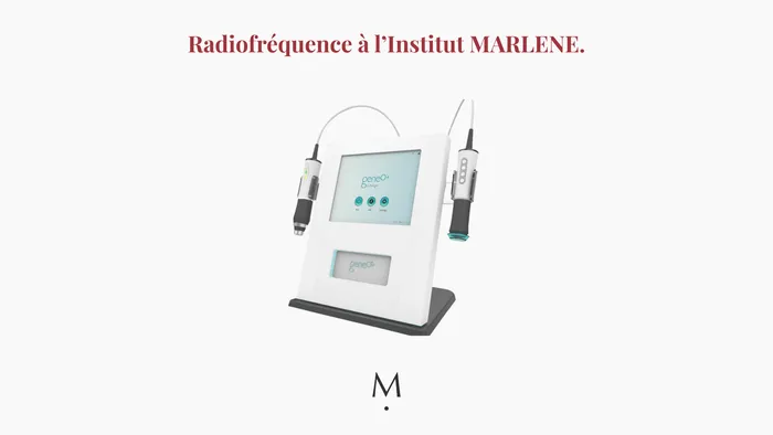 Appareil de radiofréquence présenté par l’institut Marlène